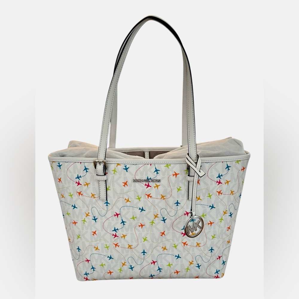 Michael Kors Limited Edition Airplane Motif Tote
